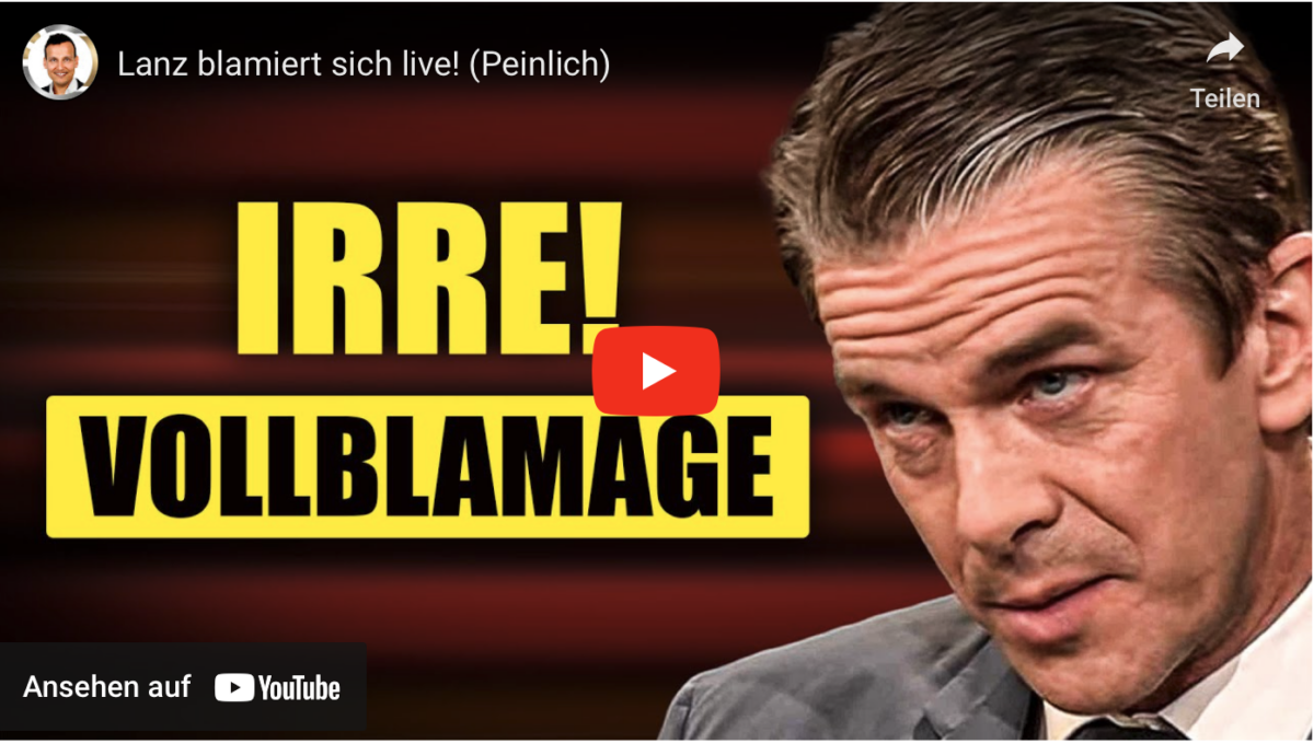 Lanz blamiert sich live! (Peinlich)