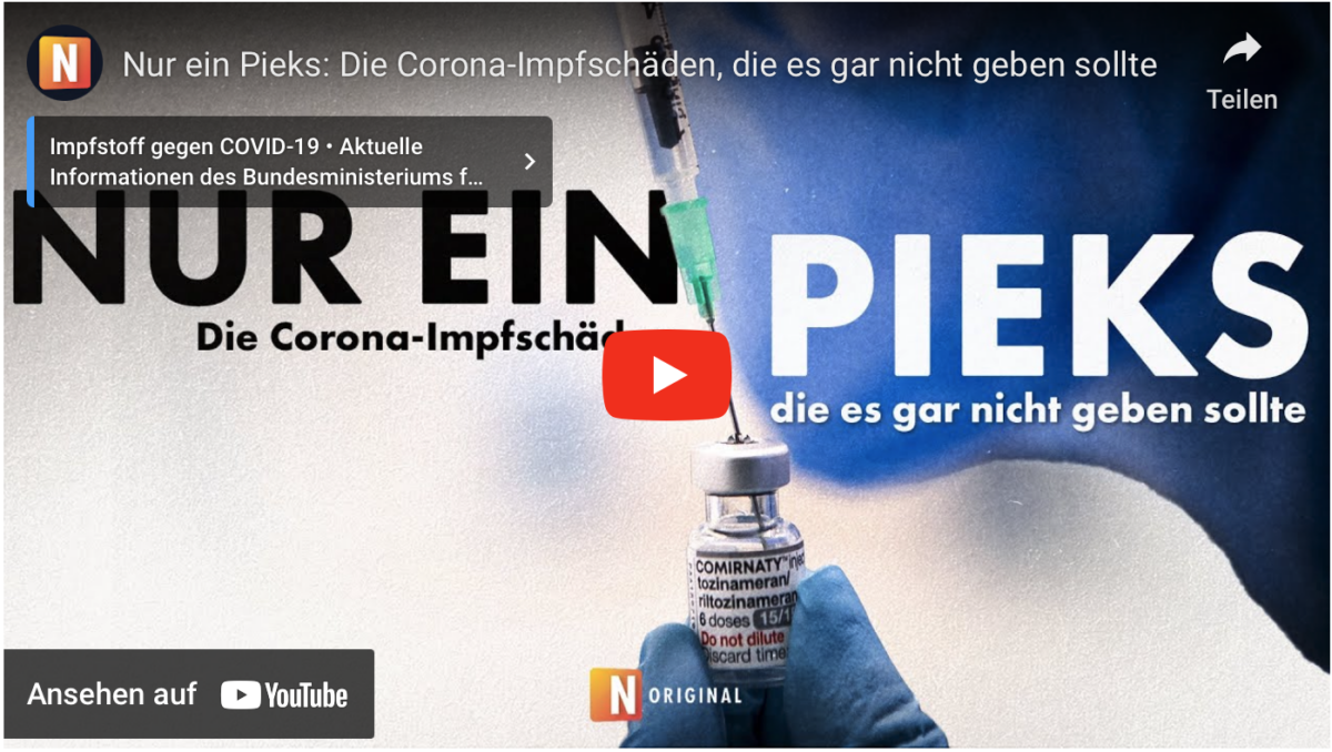 Nur ein Pieks: Die Corona-Impfschäden, die es gar nicht geben sollte!