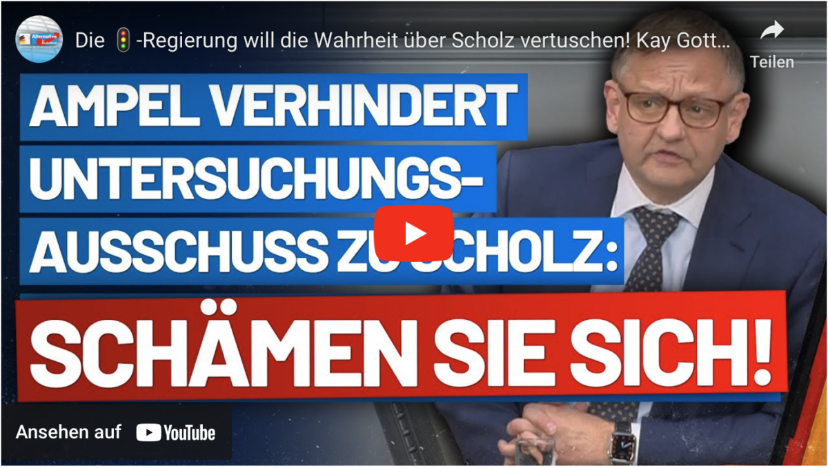 Die 🚦-Regierung will die Wahrheit über Scholz vertuschen!