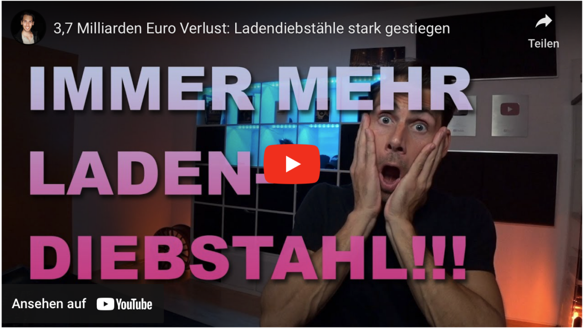 3,7 Milliarden Euro Verlust: Ladendiebstähle stark gestiegen!