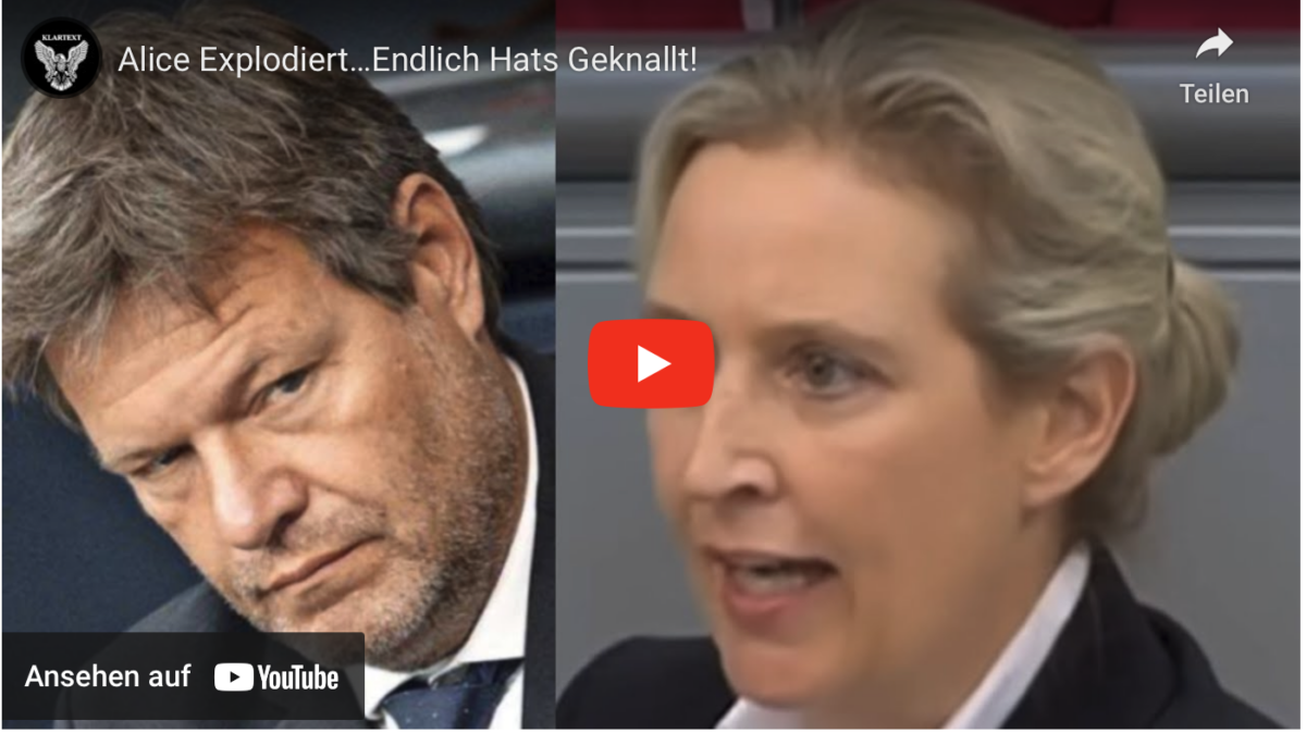 Alice Explodiert…Endlich Hats Geknallt!