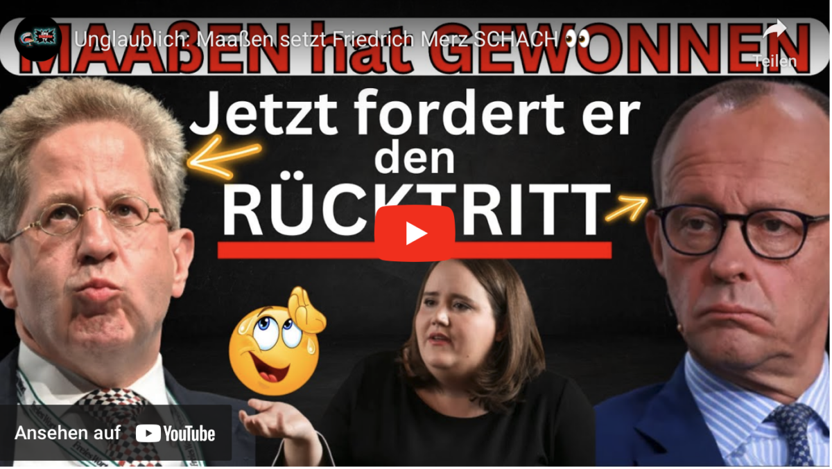 Unglaublich: Maaßen setzt Friedrich Merz SCHACH 👀