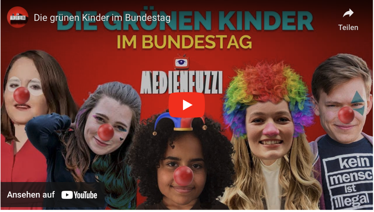 Die grünen Kinder im Bundestag