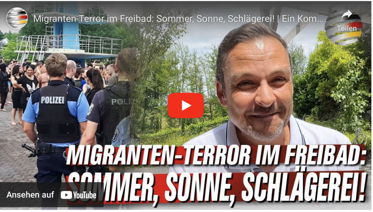 Migranten-Terror im Freibad: Sommer, Sonne, Schlägerei!