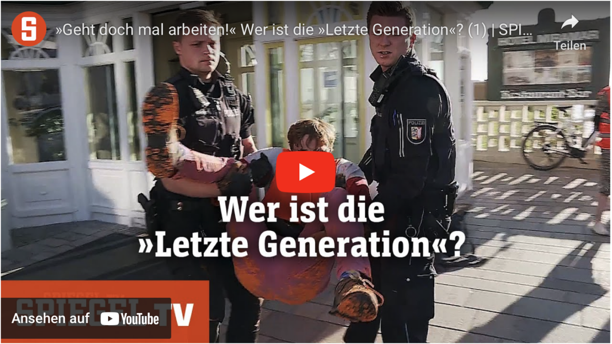 Geht doch mal arbeiten!« Wer ist die »Letzte Generation«?