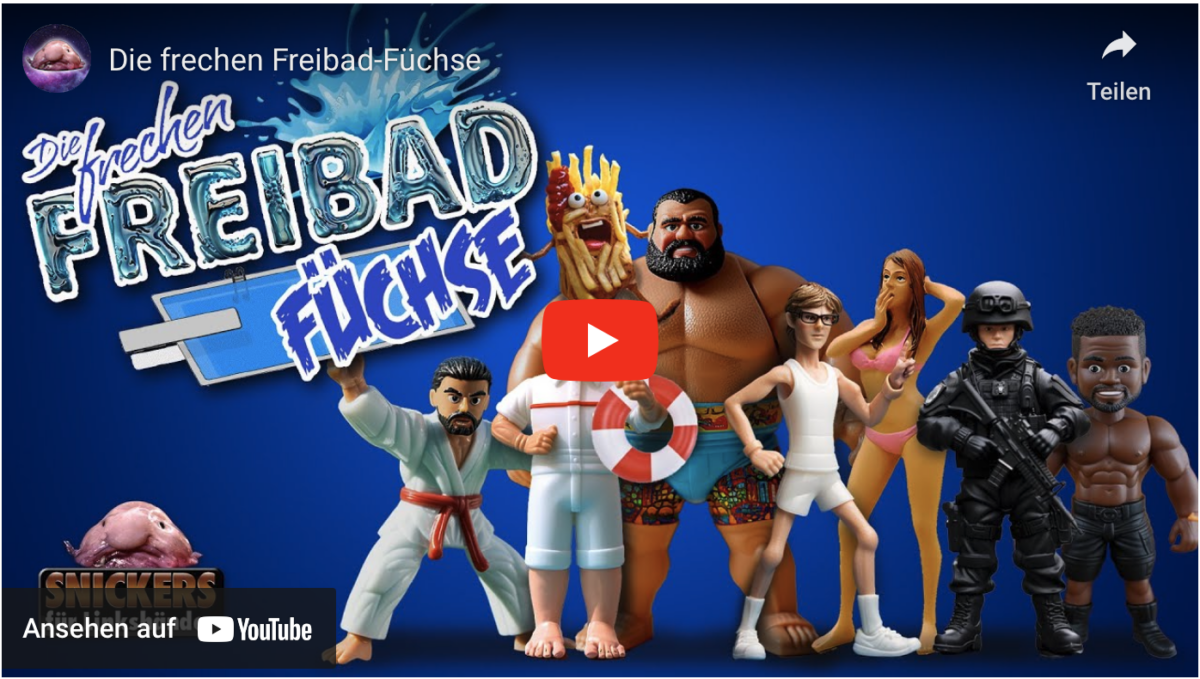 Die frechen Freibad-Füchse