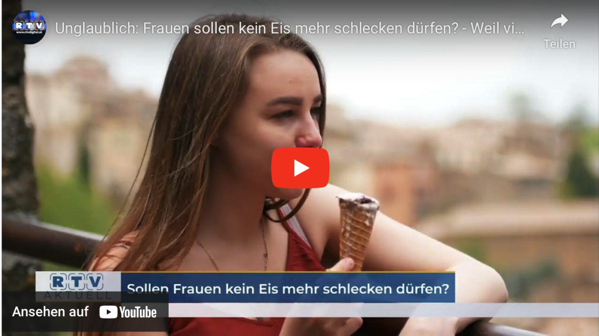 Unglaublich: Frauen sollen kein Eis mehr schlecken dürfen? – Weil viele Migranten es „obszön“ finden