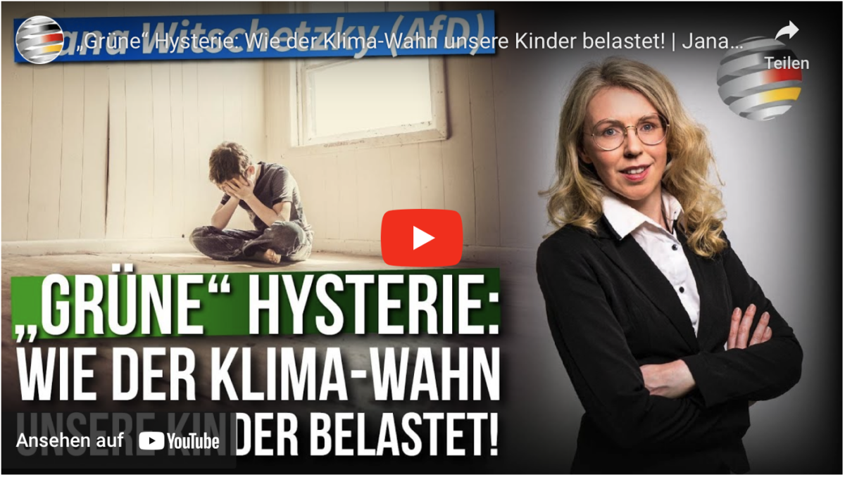 „Grüne“ Hysterie: Wie der Klima-Wahn unsere Kinder belastet!