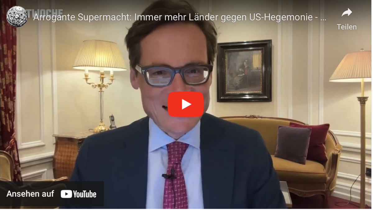 Arrogante Supermacht: Immer mehr Länder gegen US-Hegemonie – Weltwoche Daily DE, 18.07.2023