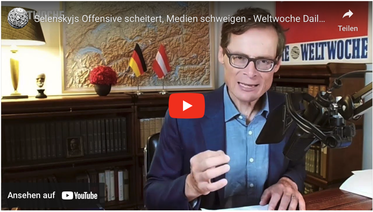 Selenskyjs Offensive scheitert, Medien schweigen – Weltwoche Daily DE, 20.07.2023