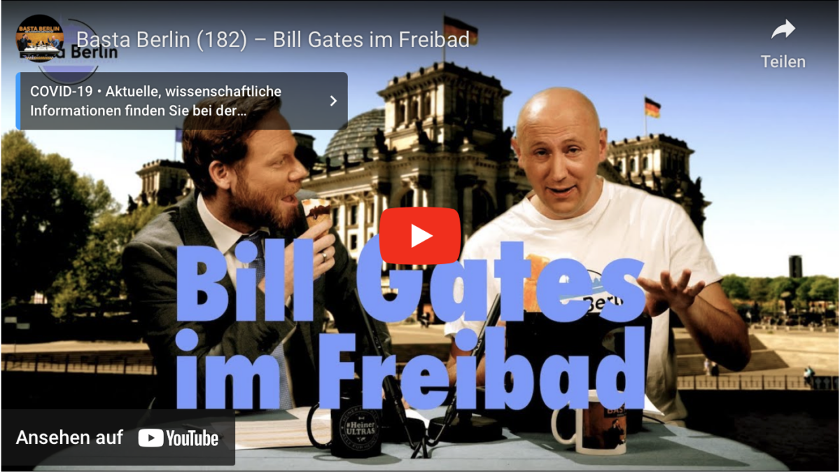 Basta Berlin (182) – Bill Gates im Freibad!