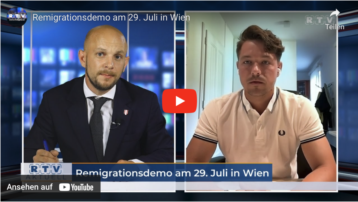 Remigrationsdemo am 29. Juli in Wien!