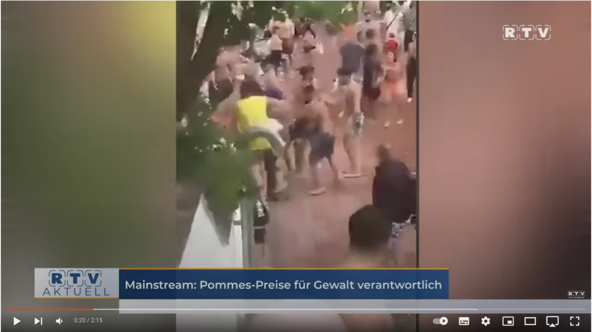 Mainstream macht hohe Pommes-Preise für Freibad-Exzesse verantwortlich!