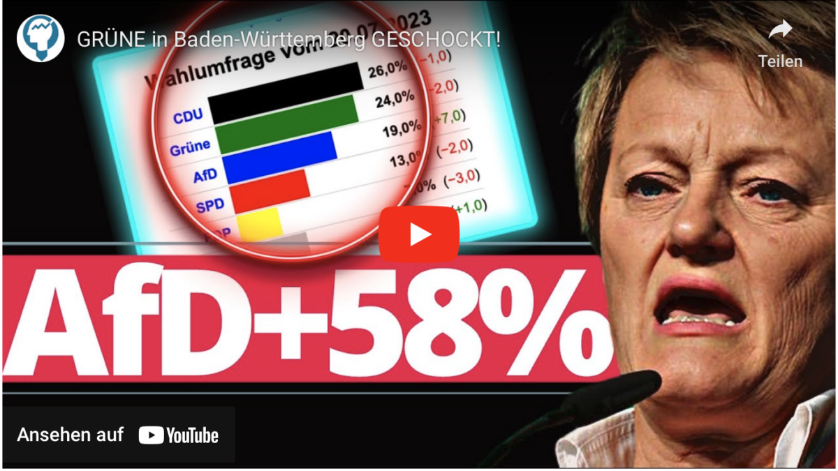 GRÜNE in Baden-Württemberg GESCHOCKT!
