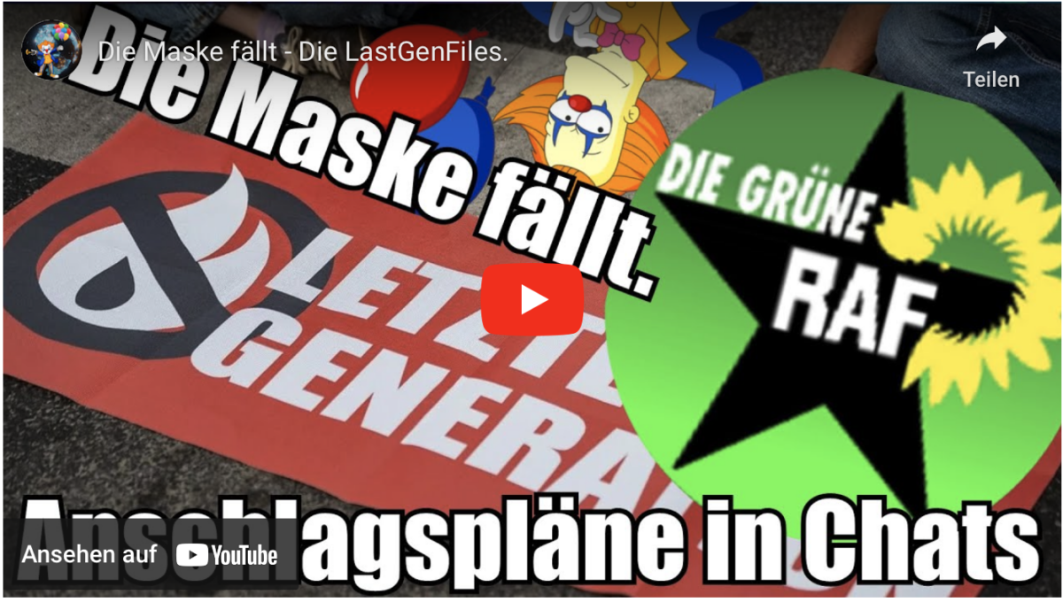 Letzte Generation: Die Maske fällt – Die LastGenFiles!