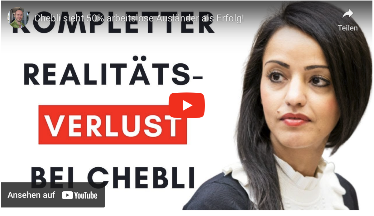 Chebli sieht 50% arbeitslose Ausländer als Erfolg!