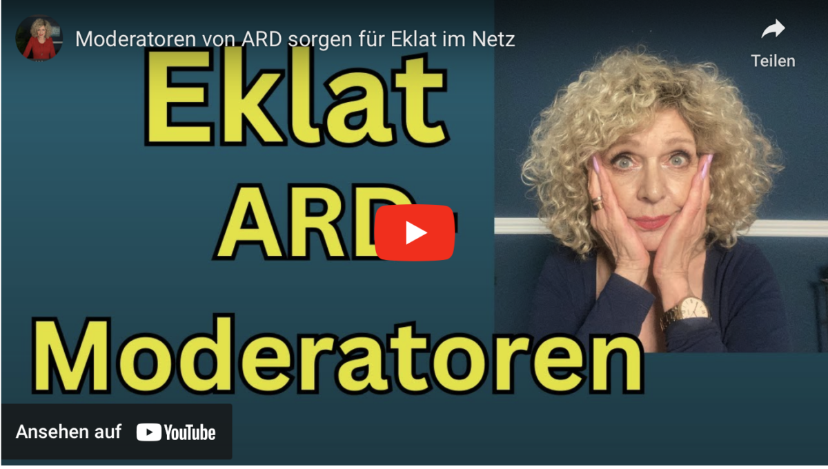 Moderatoren von ARD sorgen für Eklat im Netz
