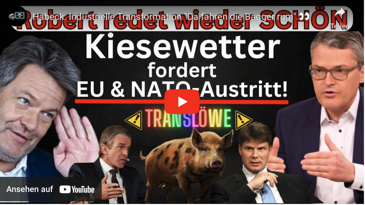 Habeck: Industrielle Transformation „Da fahren die Bagger rum“