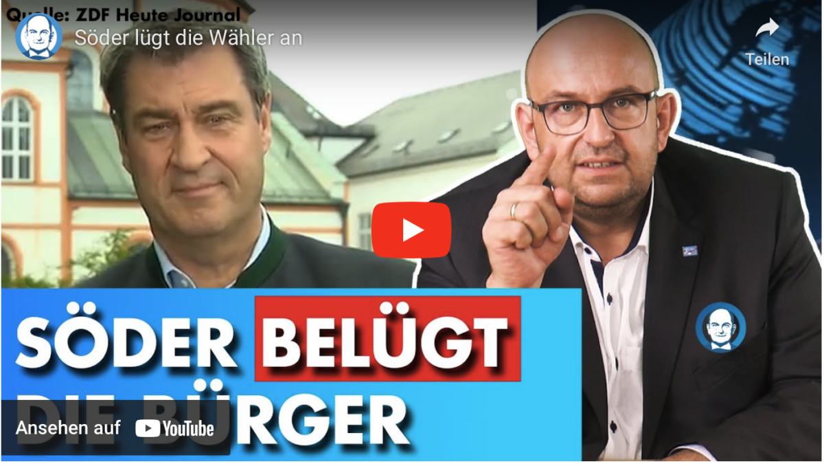 Söder lügt die Wähler an!