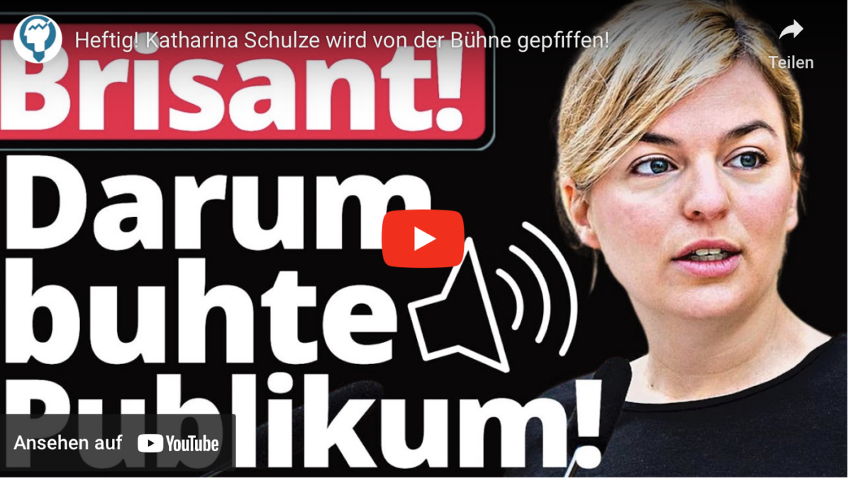 Heftig! Katharina Schulze wird von der Bühne gepfiffen!
