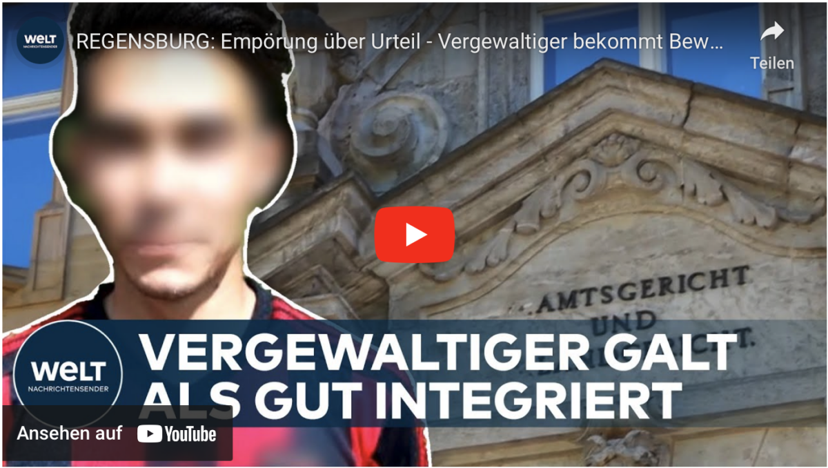 REGENSBURG: Empörung über Skandal-Urteil – Vergewaltiger bekommt Bewährungsurteil!