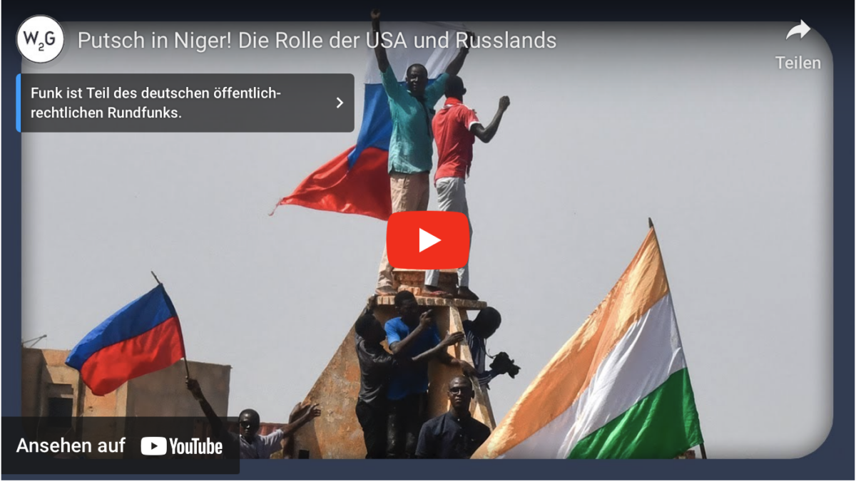 Putsch in Niger! Die Rolle der USA und Russlands!