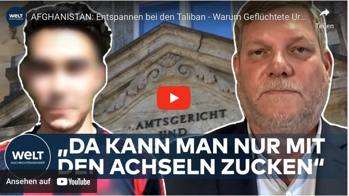 AFGHANISTAN: Entspannen bei den Taliban – Warum Geflüchtete Urlaub in der Heimat machen können!