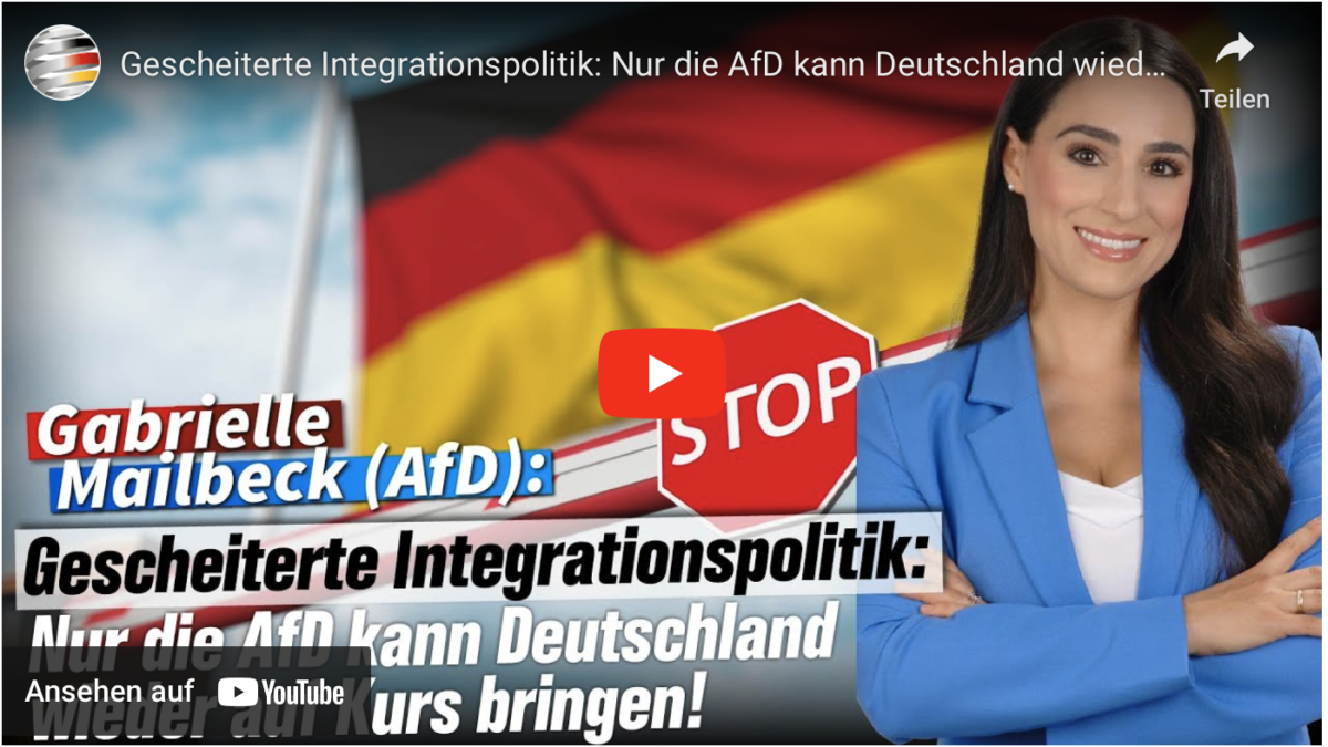 Gescheiterte Integrationspolitik: Nur die AfD kann Deutschland wieder auf Kurs bringen!