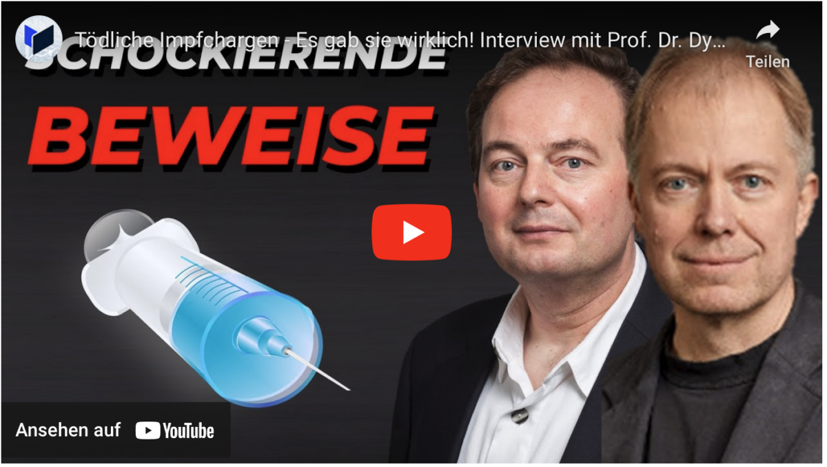 Tödliche Impfchargen – Es gab sie wirklich! Interview mit Prof. Dr. Dyker und Prof. Dr. Matysik