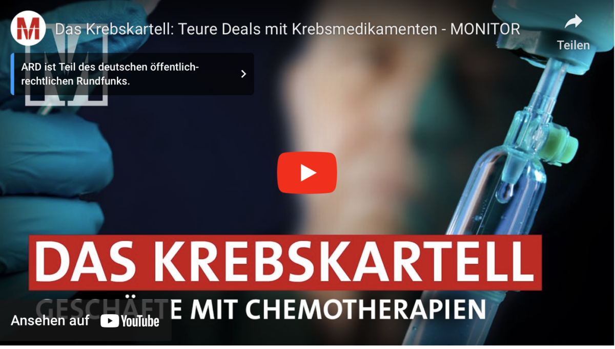 Das Krebskartell: Teure Deals mit Krebsmedikamenten – MONITOR
