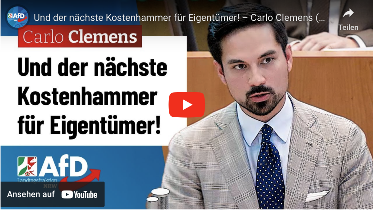 Und der nächste Kostenhammer für Eigentümer!
