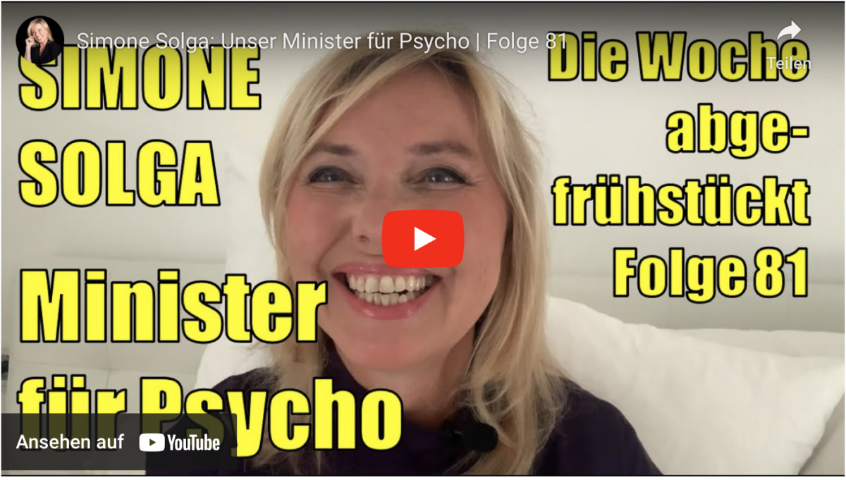 Simone Solga: Unser Minister für Psycho | Folge 81