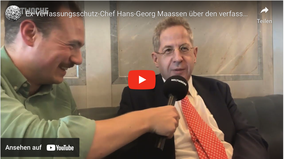 Ex-Verfassungsschutz-Chef Hans-Georg Maassen über den verfassungsfeindlichen Verfassungsschutz