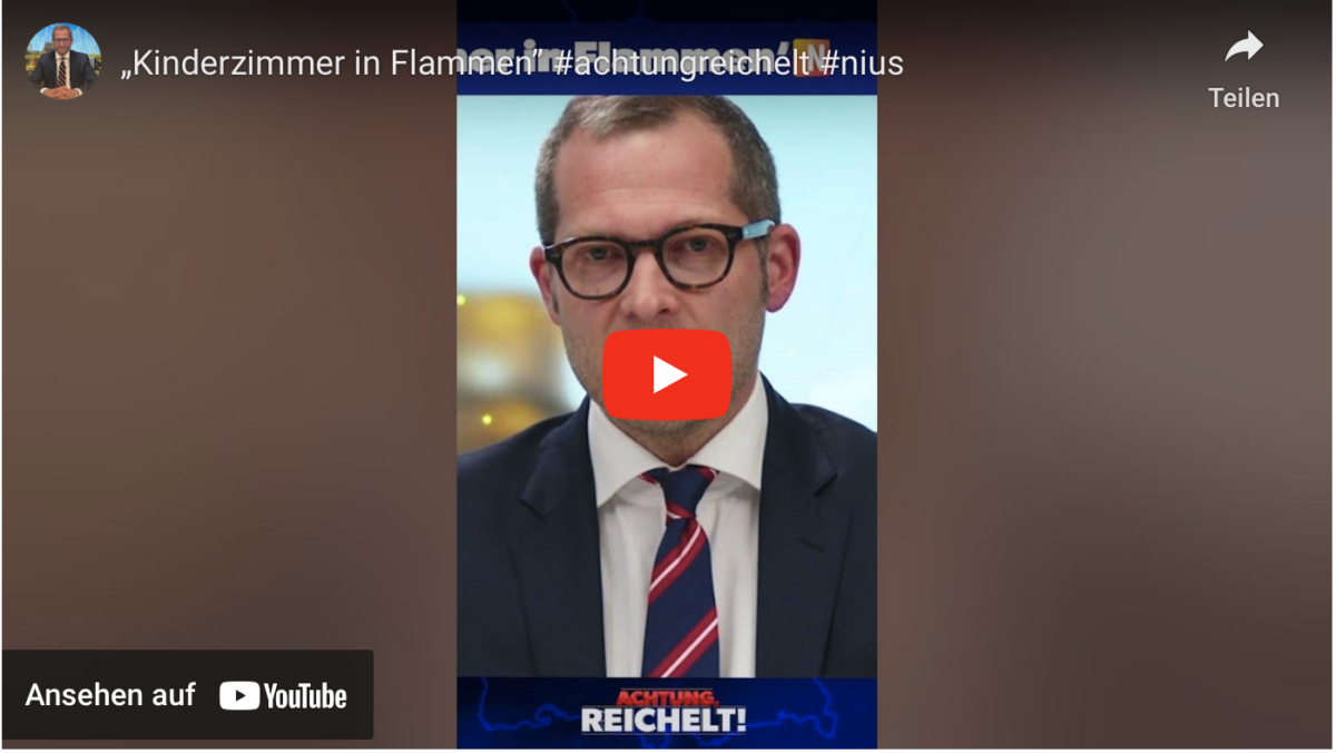 WDR-App: „Kinderzimmer in Flammen” #achtungreichelt #nius