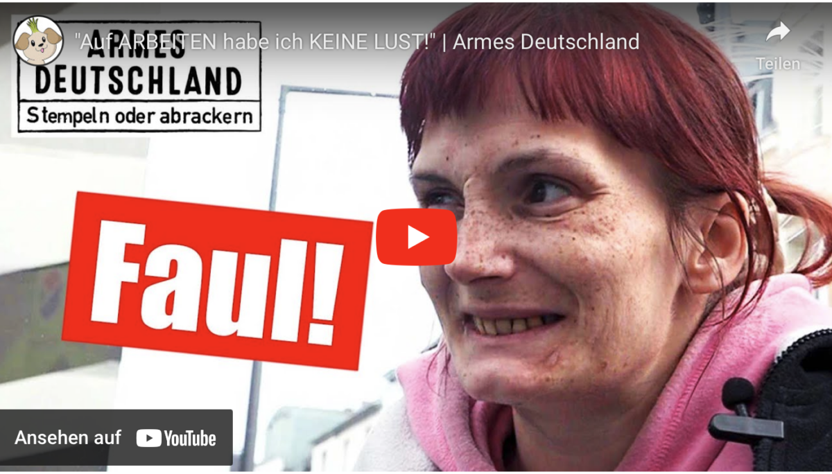 „Auf ARBEITEN habe ich KEINE LUST!“ | Armes Deutschland
