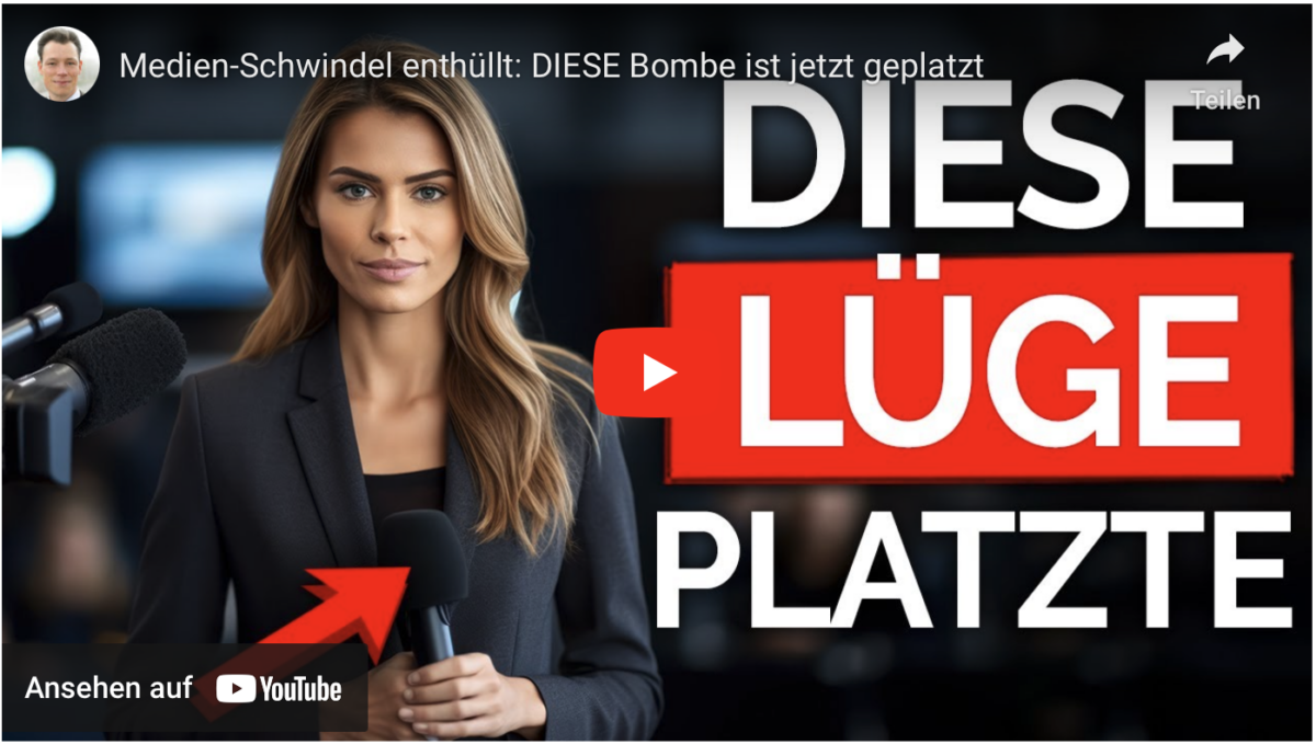 Medien-Schwindel enthüllt: DIESE Bombe ist jetzt geplatzt!