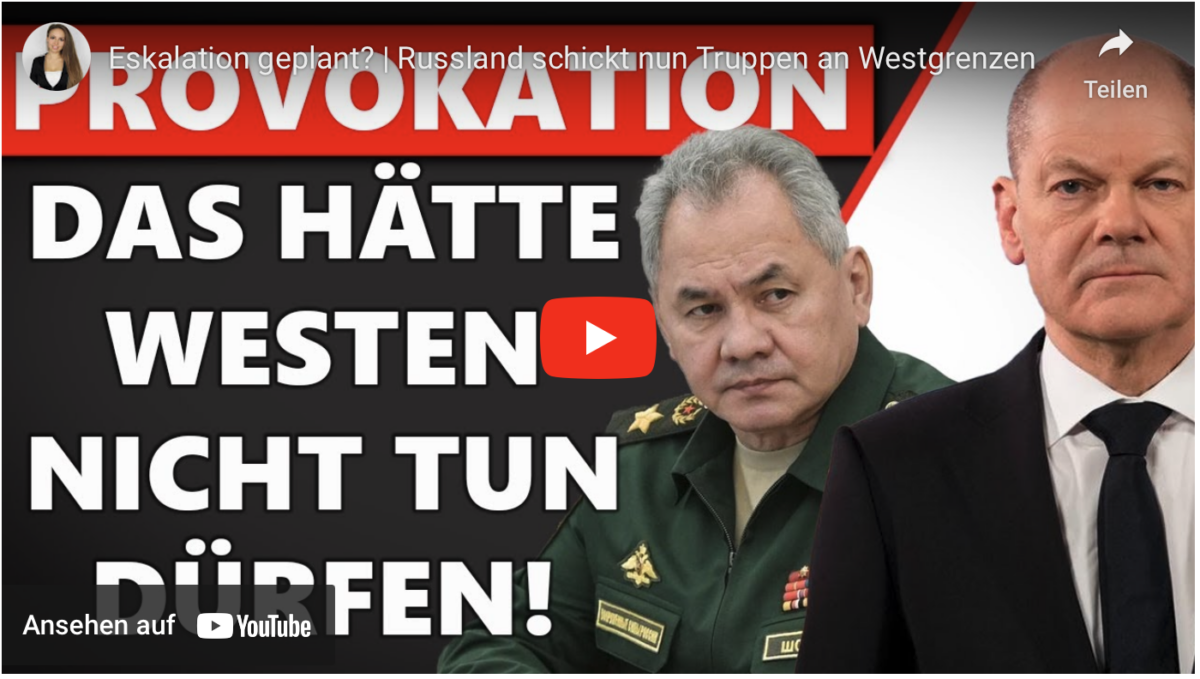 Eskalation geplant? | Russland schickt nun Truppen an Westgrenzen!