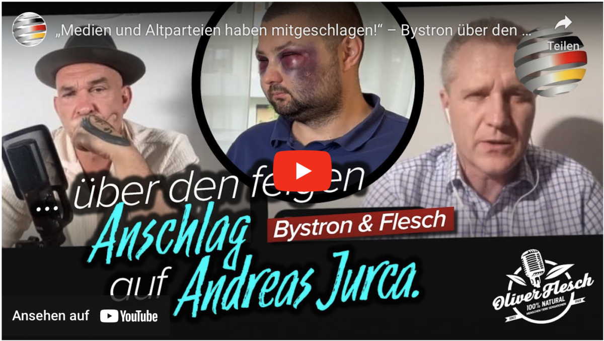 „Medien und Altparteien haben mitgeschlagen!“ – Bystron über den Anschlag auf Andreas Jurca!
