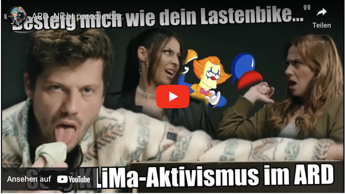 ARD -Nicht parodierbar!