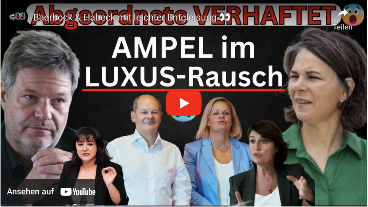 Baerbock & Habeck mit leichter Entgleisung!