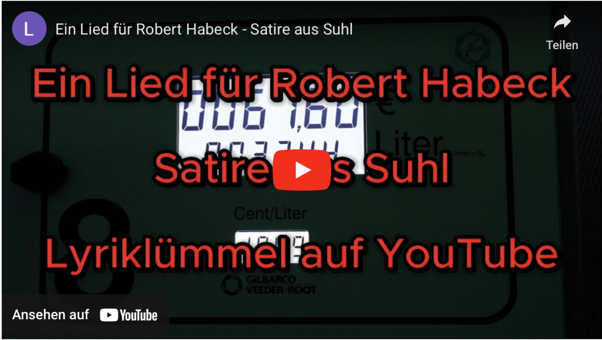 Ein Lied für Robert Habeck – Satire aus Suhl