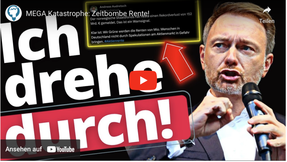 MEGA Katastrophe: Zeitbombe Rente!