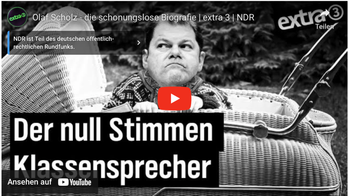 Olaf Scholz – die schonungslose Biografie | extra 3 | NDR
