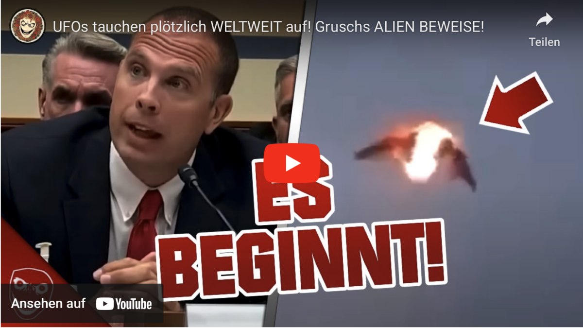 UFOs tauchen plötzlich WELTWEIT auf! Gruschs ALIEN BEWEISE!