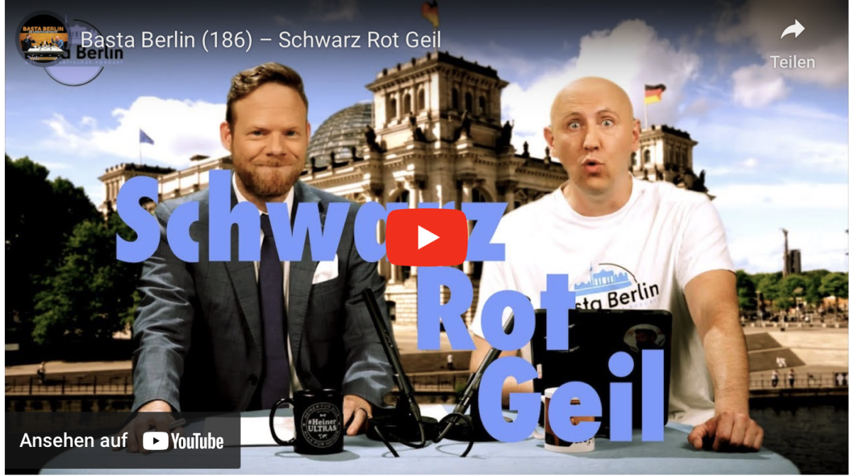 Basta Berlin (186) – Schwarz Rot Geil