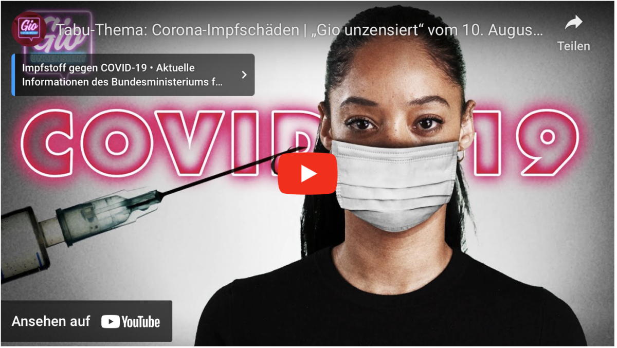 Tabu-Thema: Corona-Impfschäden | „Gio unzensiert“