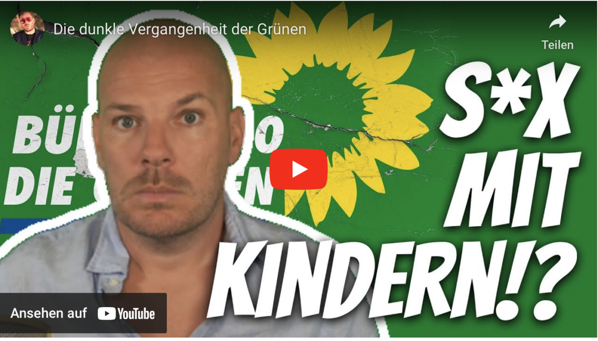 Die dunkle Vergangenheit der Grünen