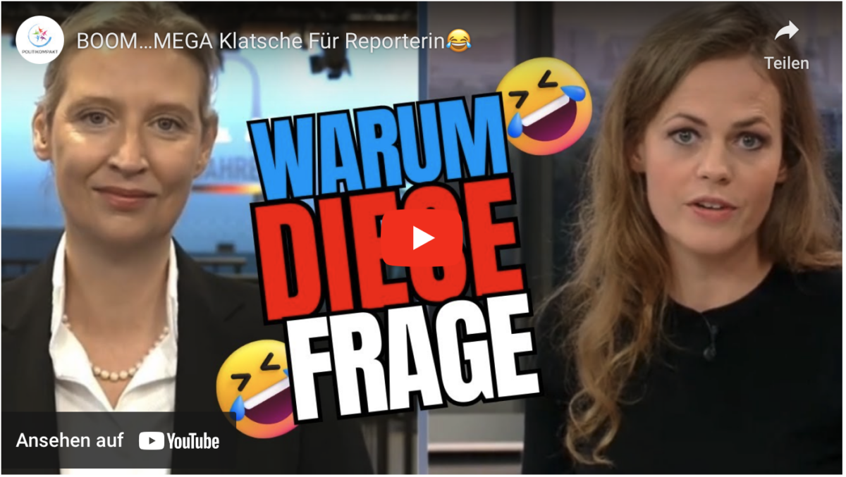 BOOM…MEGA Klatsche Für Reporterin!
