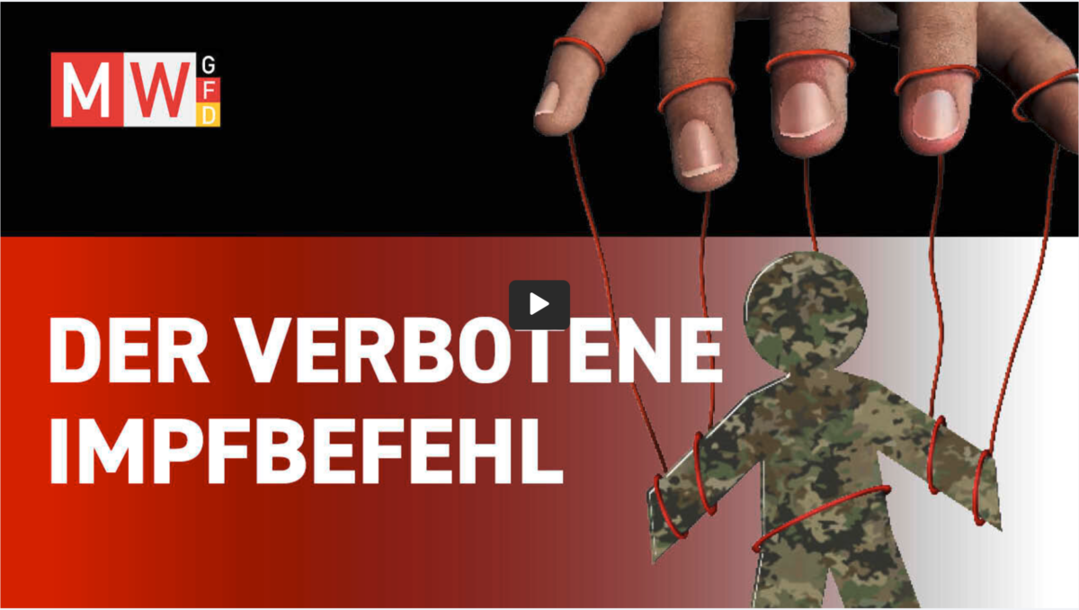 Der verbotene Impfbefehl – Eine Kehrtwende?