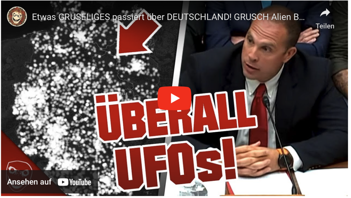 Etwas GRUSELIGES passiert über DEUTSCHLAND! GRUSCH Alien BEWEISE!